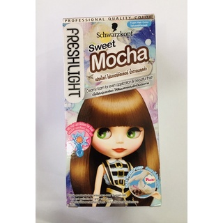 Schwarzkopf Freshlight Foam Hair Color Sweet Mocha / โฟมเปลี่ยนสีผม ชวาร์สคอฟ เฟรชไลท์ โฟมคัลเลอร์ น้ำตาลมอคค่า