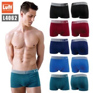 Luft กางเกงชั้นในชาย ขาสั้น Seamless รุ่น L4062 (10ตัว/แพ็ค แถม1ตัว) คละสี