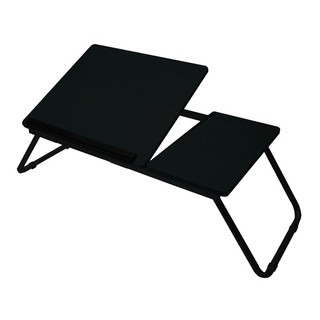 โต๊ะวางโน้ตบุ๊ค สีดำ ร็อกวู๊ด EXW9054 Notebook Table Black Rockwood EXW9054