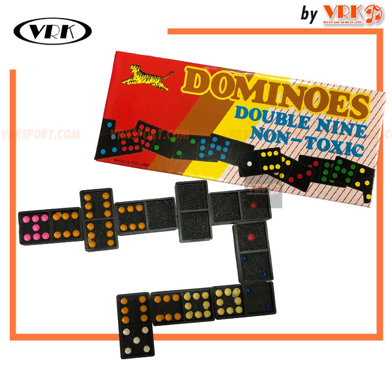 โดมิโน่ Domino ของเล่นสำหรับเด็ก - กล่องใหญ่ Dominoes