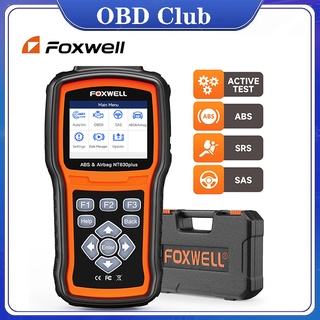 Foxwell NT630 PLUS OBD2 เครื่องสแกนเนอร์วินิจฉัยรถยนต์ OBDII ABS SAS รีเซ็ตยานยนต์ รถยนต์ ODB2 สําหรับรีเซ็ตรถยนต์