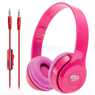 HeadSet MD TECH HS6 (Pink)