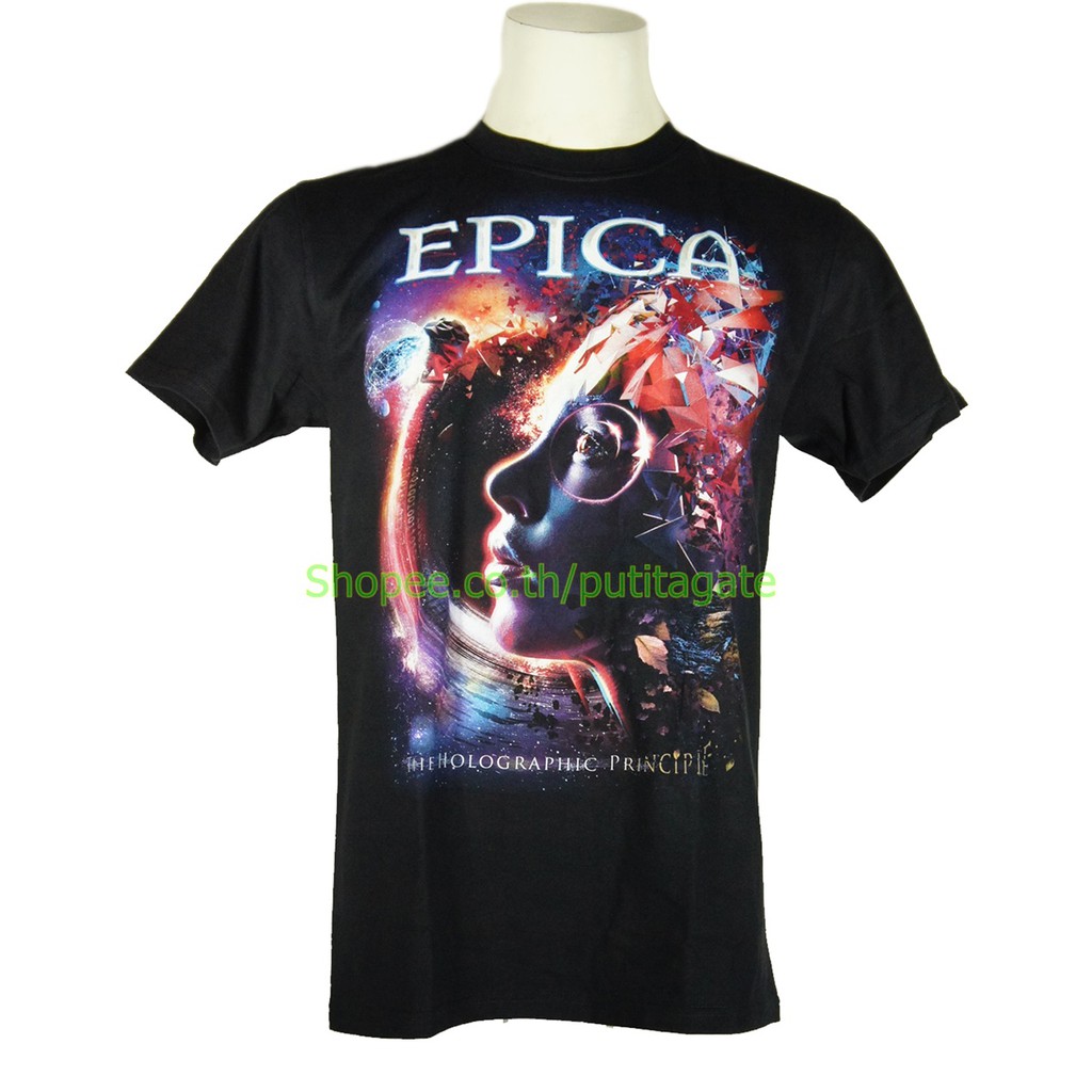 เสื้อวง Epica ไซส์ยุโรป เอพิกา PTA1632 ลายวงดนตรีร็อค เดธเมทัล Rockyeah