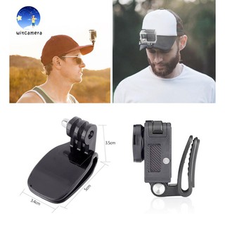 กล้องเพื่อการกีฬา GoPro Hero 11/10/9/8/7/6/5/4 อุปกรณ์เสริม Mini หมวกเข็มขัด Quick Clip Clamp สำหรับSJCam YI และอื่นๆ