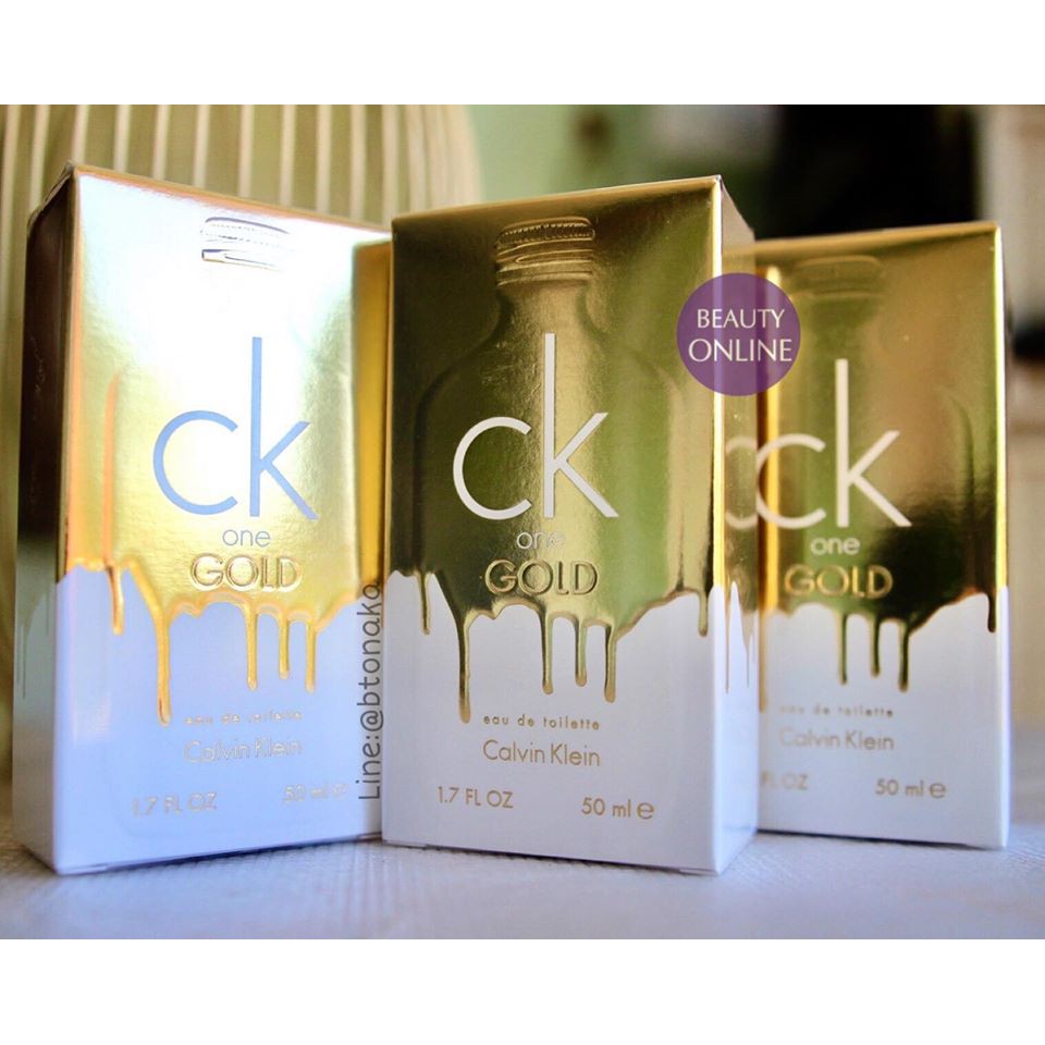 น้ำหอม Calvin Klein Ck One Gold Eau de Toilette 50 ml.