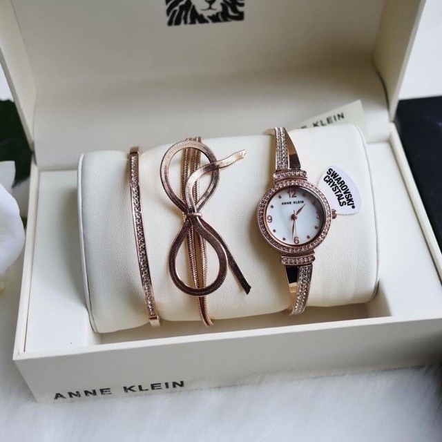 นาฬิกา Anne Klein Womens AK-3256RGST ของแท้