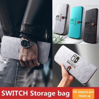  Switch OLED works hand in hand to create a high-quality synthetic leather felt bag that is wear-resistant, scratch resistant, and fully compatible with Nintendo Switch Lite