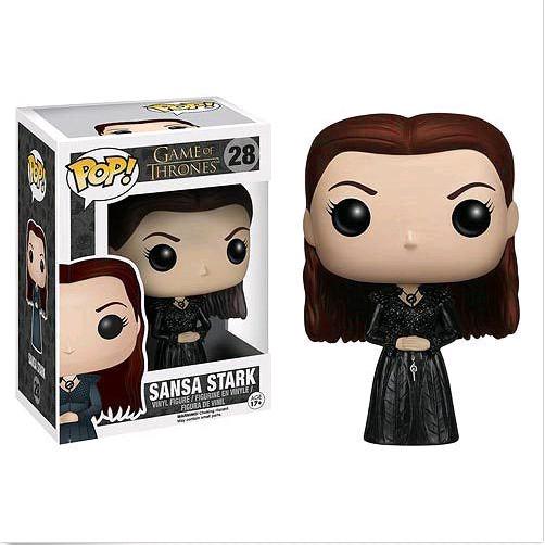 Funko POP! เกมบัลลังก์ SANSA STARK #28 ของเล่นฟิกเกอร์ พร้อมกล่อง