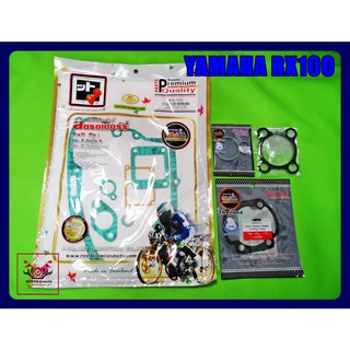 YAMAHA RX 100 RX100 ENGINE GASKET COMPLETE SET // ปะเก็นเครื่อง ชุดใหญ่ "SAJJA" สินค้าคุณภาพดี