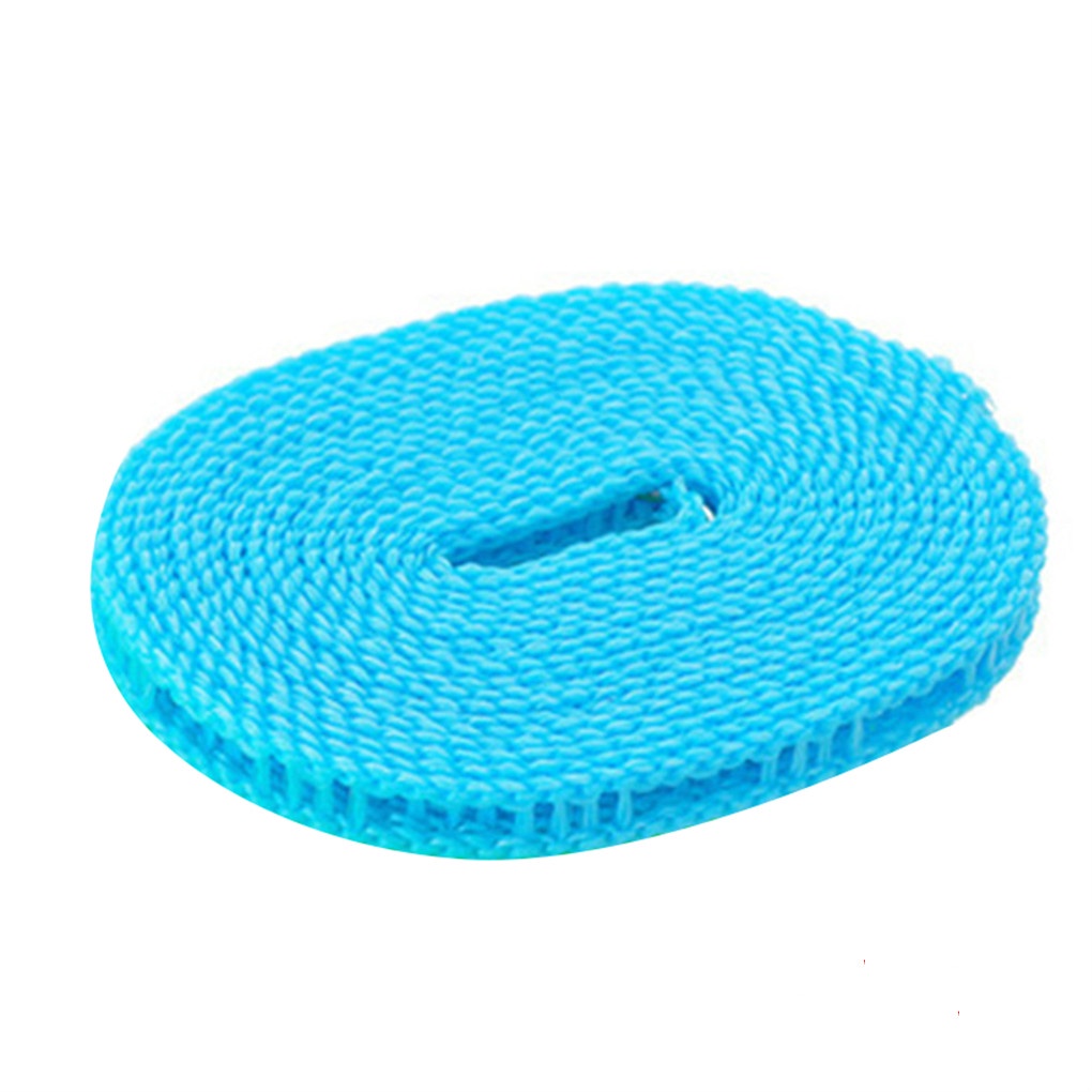 [spl]Color Random 3/5 Meter Long Outdoor Clothesline Nylon Non-slip Laundry Line Rope Travel Business Clothes Cord #4