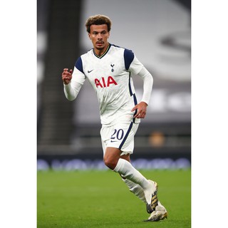 โปสเตอร์ Dele Alli เดเล่ อัลลี่ ท็อตแน่ม ฮ็อทสเปอร์ COY Spurs ตกแต่งผนัง ฟุตบอล Football Poster ตกแต่งบ้าน โลโก้ รูปภาพ