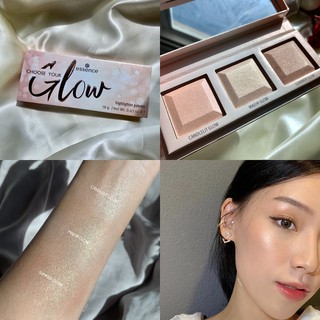 essence CHOOSE YOUR Glow highlighter palette