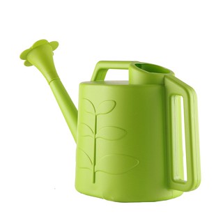 [พร้อมส่ง] SPRING LEAF 6L GREEN WATERING CAN (FAST SHIP) บัวรดน้ำ 6 ลิตร สีเขียว อุปกรณ์รดน้ำต้นไม้ สวนและอุปกรณ์ตกแต่ง