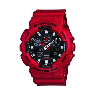 Gshock แท้ 100% มีประกัน นาฬิกาข้อมือผู้ชาย 2 ระบบ รุ่น GA-100B-4ADR