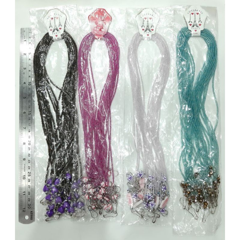 หน้ากากทรายขนาดเล็ก Lanyard 12 ชิ้น Prd หน้ากากสร้อยคอขายส่ง