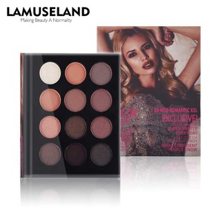 Lamuseland อายแชโดว์เนื้อแมท 12 สี #J0003