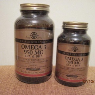 🔥พร้อมส่ง🇺🇸 สินค้าอเมริกา🇺🇸 Solgar Omega-3, EPA &amp; DHA, Triple Strength, 950 mg, 50/100 Softgels