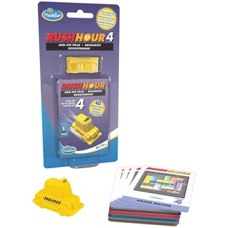 ThinkFun: Rush Hour: Add-On Pack – Recharge Card Set 4 (Expansion) [BoardGame]