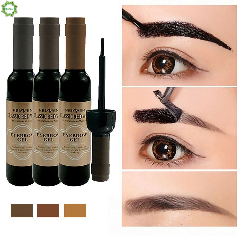 [COD/QIPIN] Fashion Eyebrow Tattoo Shadow Black Coffee Gray Peel Off Waterproof Lasting Dye