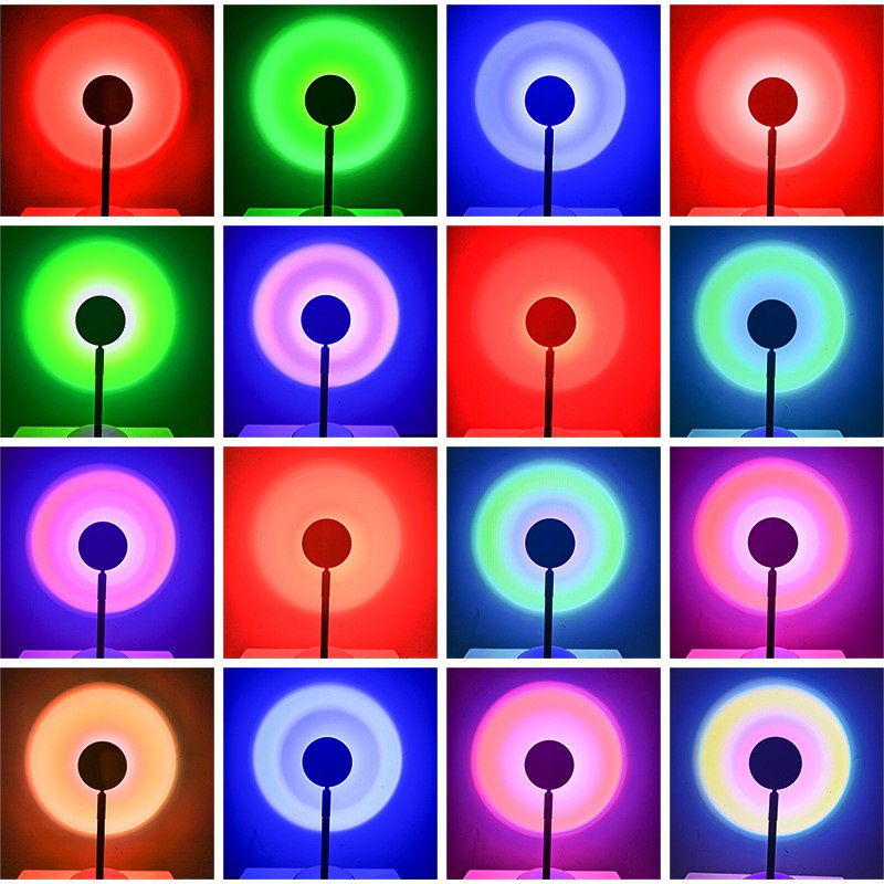 You Need MallReady STOCK NEW 16 Colors RGB Sunset Lamp Projection Lamp ...