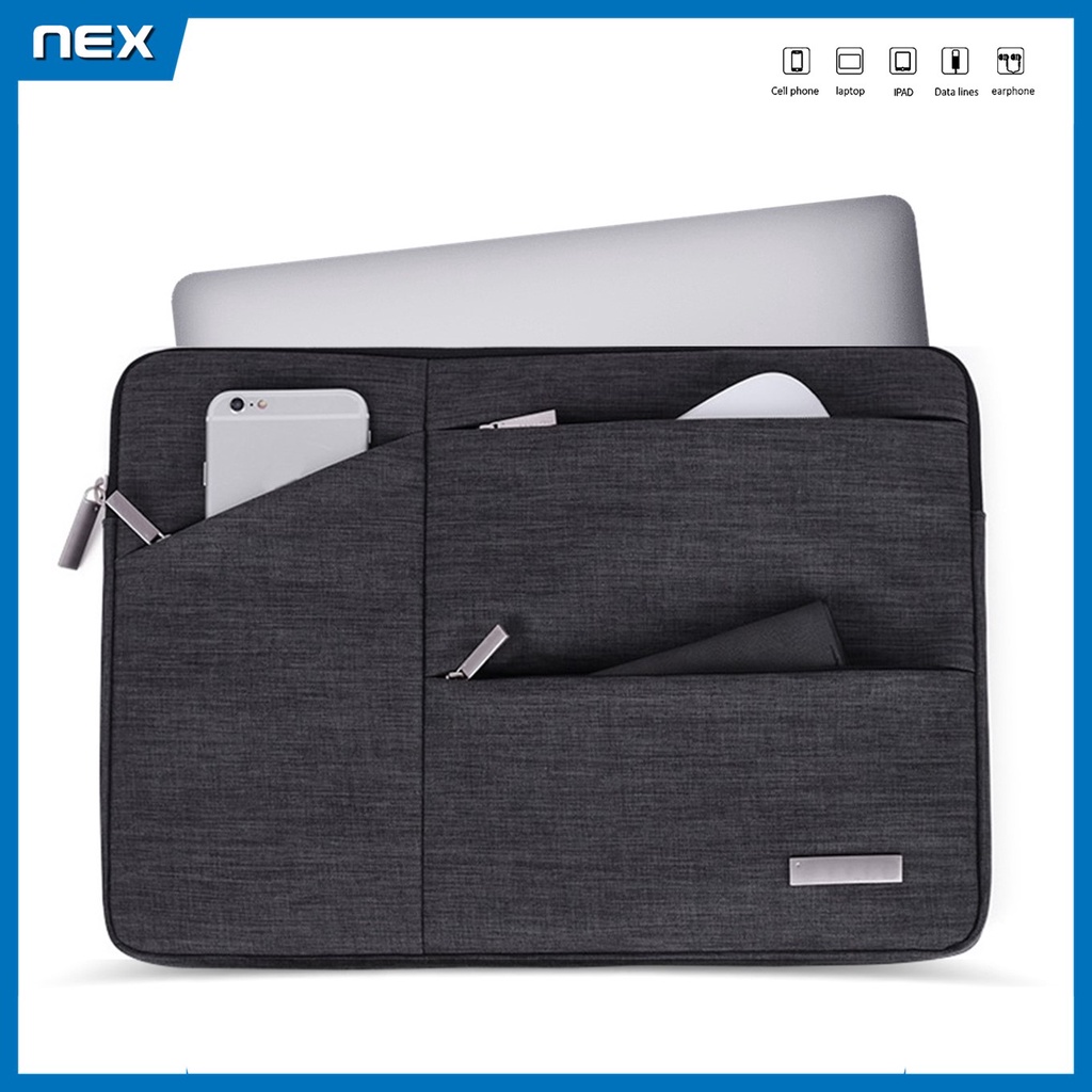 【พร้อมส่ง】กระเป๋าโน๊ตบุ๊ค ซองแล็ปท็อปกันกระแทก เคสแล็ปทอป Mcbook กระเป๋าSurface Pro