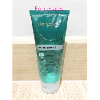 DERMACTION PLUS BY WATSONS เดอมาแอคชัน พลัส บาย วัตสัน เพียว แอนตี้-แอคเน่ เพียวริฟายอิ้ง เฟเชียล เจล 100มล