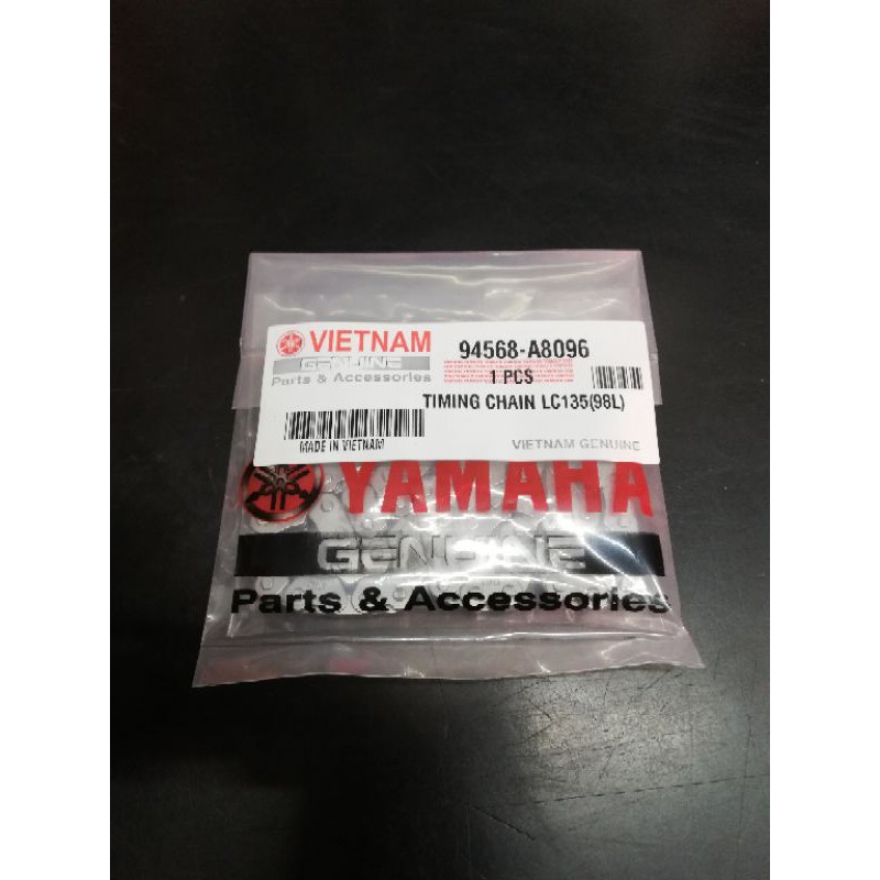 LC135 98L TIMING CHAIN UNTUK JET ROD 4 มม.+4 มม.98L TIMING CHAIN RACING