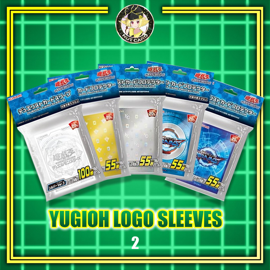 [Yugioh] Logo Sleeves 2 ซองใส่การ์ดยูกิแท้