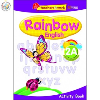 Global Education หนังสือแบบฝึกหัดภาษาอังกฤษระดับอนุบาล 3 Rainbow English Activity Book K2A