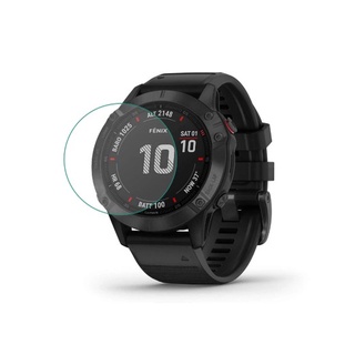 ฟิล์มกระจกนิรภัยกันรอยหน้าจอสําหรับ Garmin Fenix 6 Smartwatch (1 ชิ้น)