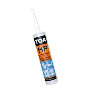 TOA HP Silicone Sealant กาวซิลิโคน ซีลแลนท์ ชนิดไม่เป็นกรด ขนาด 280 มล.