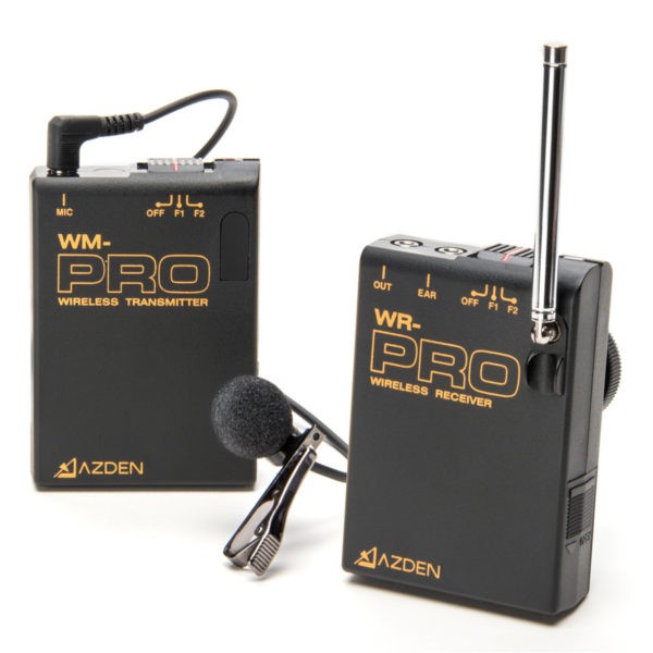 AZDEN WLX-PRO  Wireless Lavalier Microphone System สำหรับกล้อง DSLR และ Smartphone