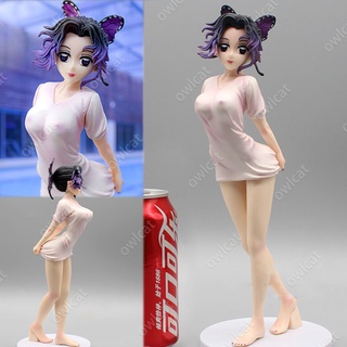 ดาบพิฆาตอสูร โมเดล Demon Slayer Shinobu (Swimming Pool Ver.) 25cm Swimsuit Insect Breathing Shinobu Kocho Figure Insect Hashira PVC Kimetsu No Yaiba Packed in Box Model