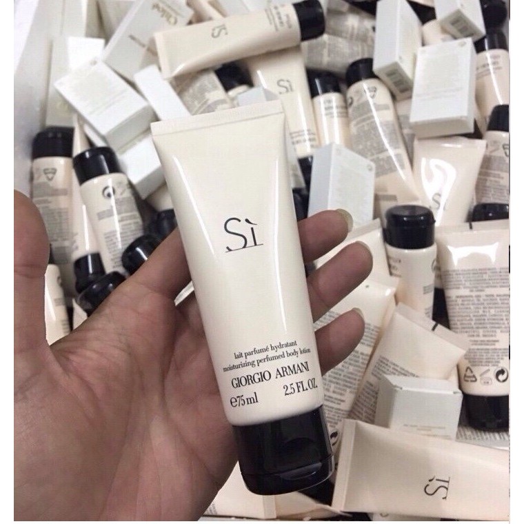armani si body cream