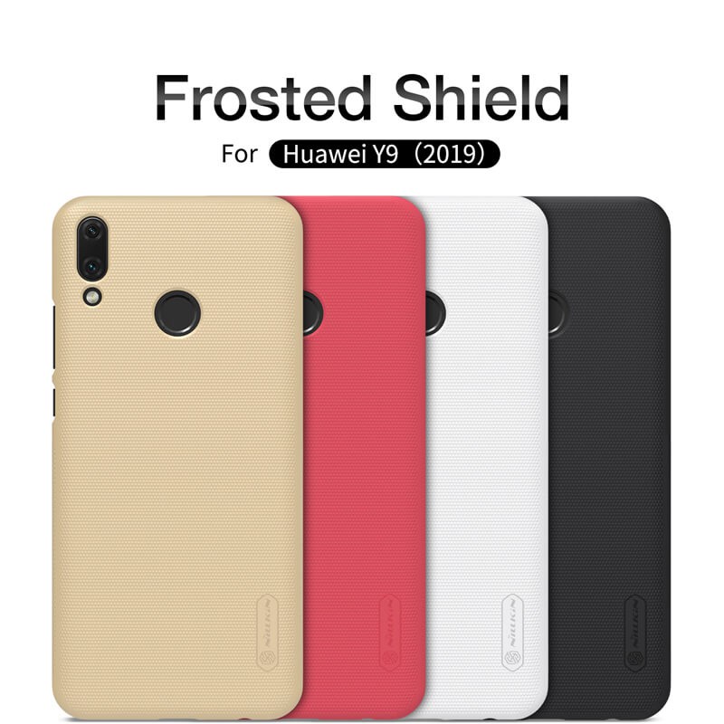 เคส Huawei Y9 (2019) Nillkin Super Frosted Shield Matte cover case(ฝาหลัง)+เคสฝาพับ