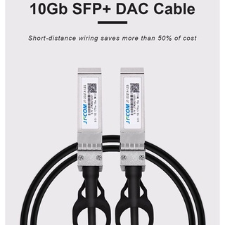 DAC 10G ความยาว 1 เมตรรองรับ Mirotik,cisco,etc Direct Attach Copper Fiber Optical Cable 10G Copper SFP+ DAC AWG30