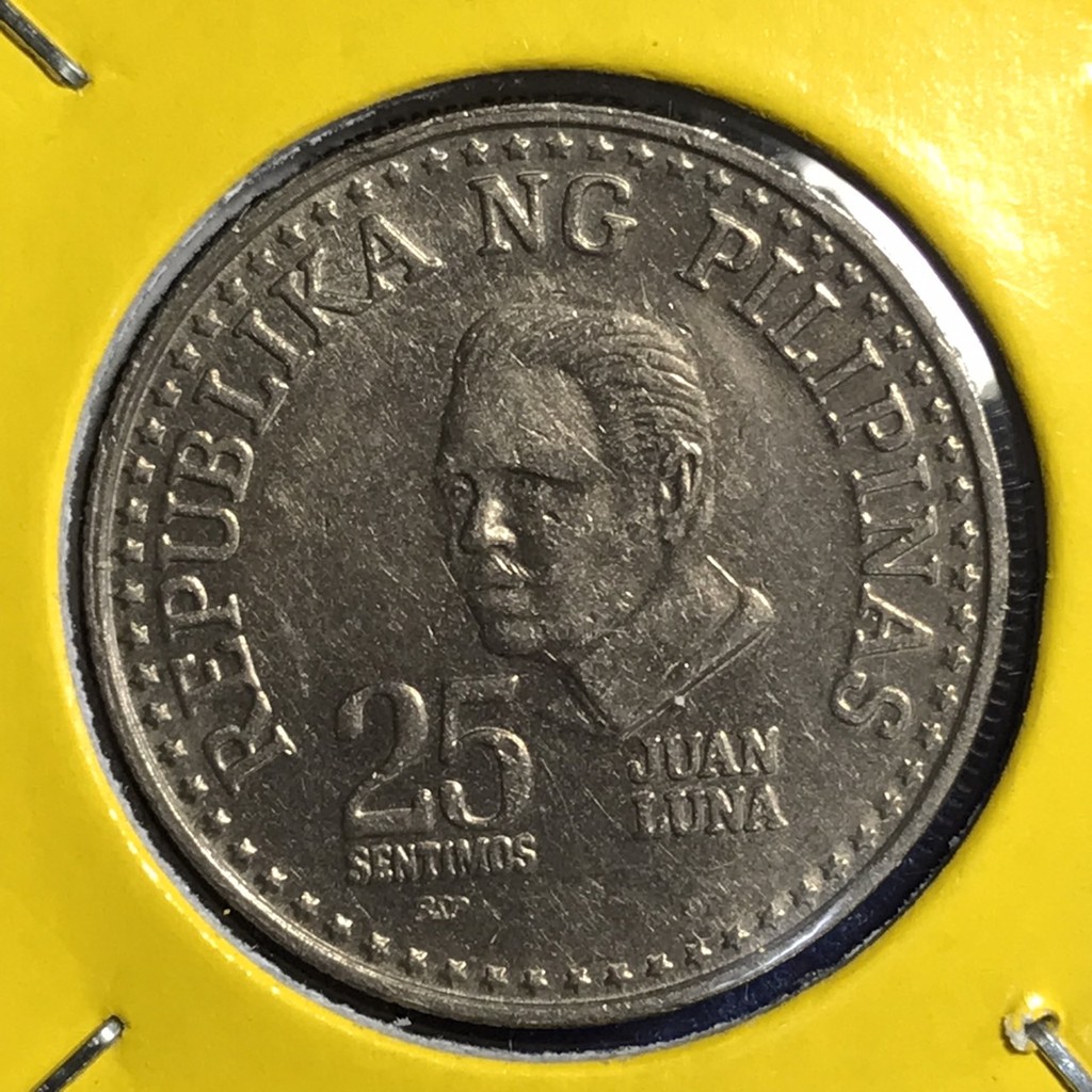 No.14475 ปี1981 ฟิลิปปินส์ 25 SENTIMOS เหรียญเก่า เหรียญต่างประเทศ เหรียญสะสม เหรียญหายาก ราคาถูก