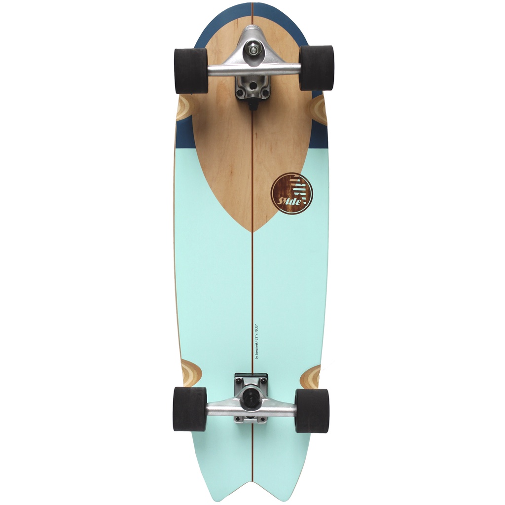 Slide SurfSkate Skateboard - 33" Swallow Noserider Complete Surf Skateboard