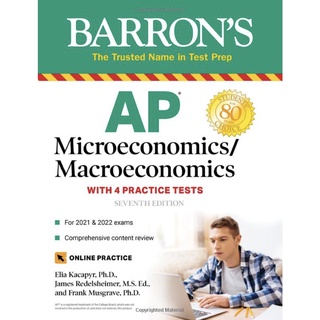 C321 9781506263809 AP MICROECONOMICS/MACROECONOMICS (WITH 4 PRACTICE TESTS) (BARRONS)