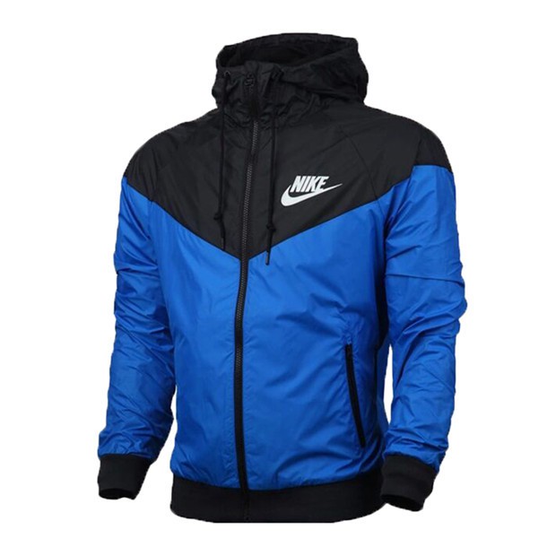 blue and black nike jacket