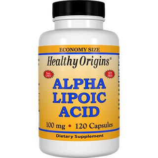 Healthy Origins, Alpha Lipoic Acid, 100 mg, 120 Capsules