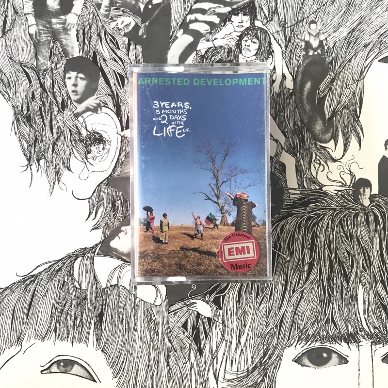 Tape Cassette เทปเพลง Arrested Development ‎อัลบั้ม 3 Years, 5 Months And 2 Days In The Life Of...
