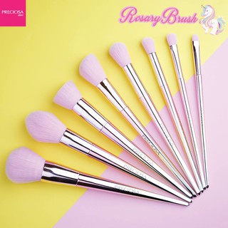 🌟 แปรงแต่งหน้า พรีโคซ่า PRECIOSA ROSARY MAKE UP BRUSH P174