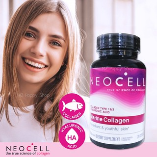 Neocell Marine Fish Collagen + Hyaluronic Acid 2000mg 120 Capsules