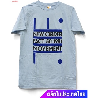 เสื้อยืดกีฬา Impact New Order Fact. 50 1981 Fitted Jersey Tshirt Popular T-shirts