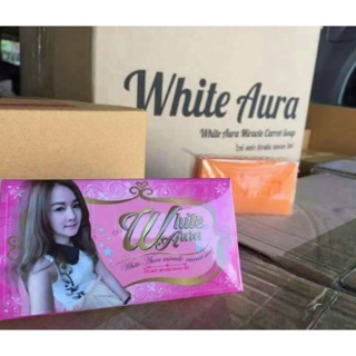 สบู่ไวท์ออร่า White Aura Soap