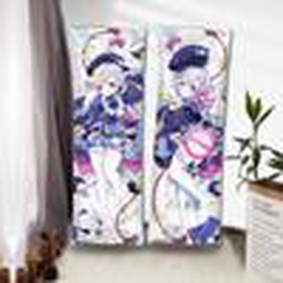 พร้อมส่ง ปลอกหมอนอิงสองด้าน พิมพ์ลายอนิเมะ Genshin Impact QIQI Dakimakura Kawaii 150x50 ซม.