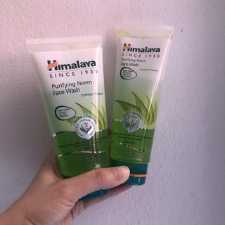 เจลล้างหน้าสำหรับคนเป็นสิว Himalaya Herbals Neem face wash