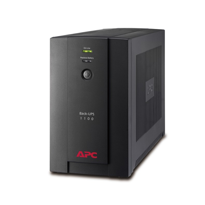 APC Back-UPS 1100VA, 230V, AVR, Universal and IEC Sockets BX1100LI-MS 550watts (by Pansonics)