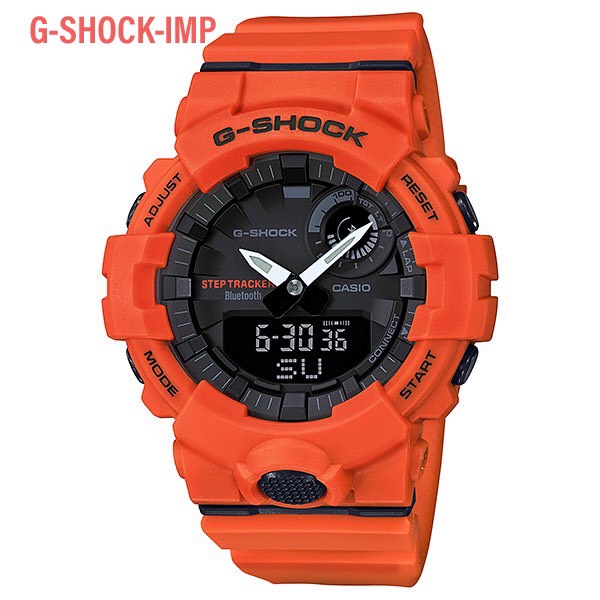 นาฬิกา CASIO G-SHOCK รุ่น GBA-800-4A ส้ม ของแท้ประกันศูนย์ CMG 1ปี